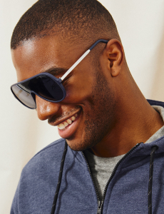 MEN'S POLARIZED MODERN AVIATOR PILOT SUNGLASSES