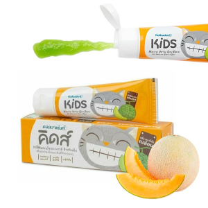 Органическая паста для зубов и десен ДЫНЯ Хоккайдо Kolbadent Kids, 50 гр. Таиланд