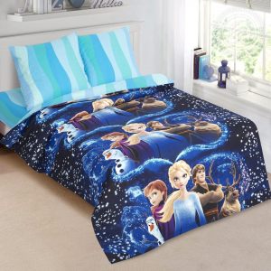 Поплин Магия снега (150 см. детский)