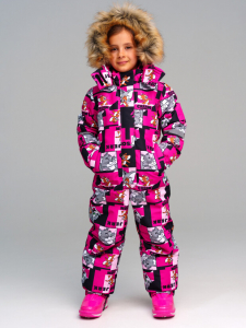 Комбинезон зимний для девочки
