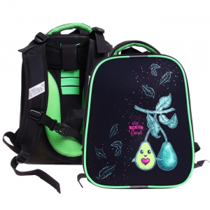 Рюкзак каркасный школьный 38 х 30 х 16 см, эргономичная спинка, Stavia 