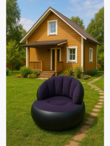 Надувное кресло 85*70 см (цвет в ассортименте) (3524)