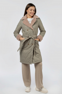 05-2114 Куртка женская зимняя (пояс)