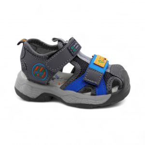 Сандалии 18С серые