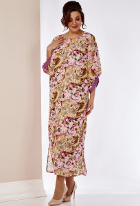 Платье LIMO GOLD 103 розово-бежевый