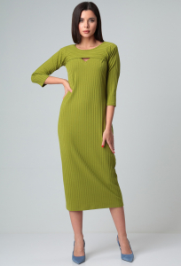 Платье Diamant 1767 олива