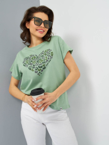 Футболка женская арт. 12722/Heart