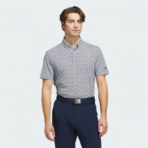 men's  go-to printed stripe polo shirt