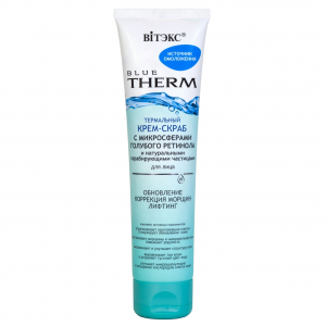 Крем- скраб для лица BLUE THERM ИСТОЧНИК ОМОЛОЖЕНИЯ термальный BITЭКС