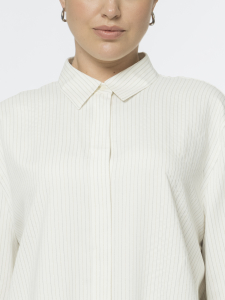 Блуза из 100% вискозы в полоску