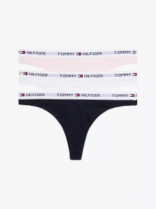Tommy Logo Thong 3-Pack