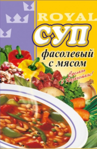 Суп Фасолевый с мясом 65 гр.*50