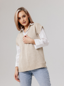 Жилет из льна 7-40