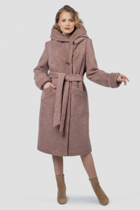 02-3272 Пальто женское утепленное (пояс)