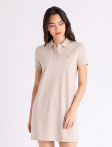 MULTI TONAL MINI POLO DRESS