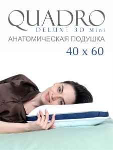 Подушка "QUADRO 3D MINI", 40х60 см, ЕС-4387