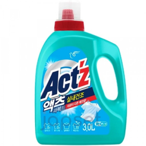 Act'z Концентрированный гель для стирки белья для машин с вертикальной и горизонтальной загрузкой, для сушки в помещении, 3 л