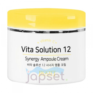 Jigott Vita Solution 12 Synergy Ampoule Cream Энергетический ампульный крем, 100 мл