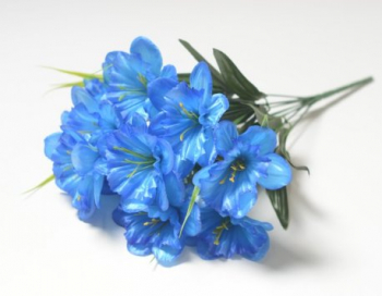 Искусственные цветы, Ветка в букете нарцисс 10 голов (1010237)