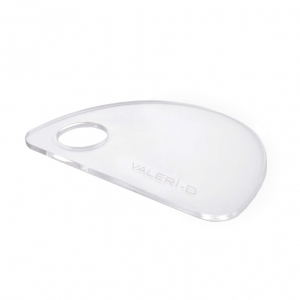 Палитра косметическая Валери-Д прозрачная, полуовал