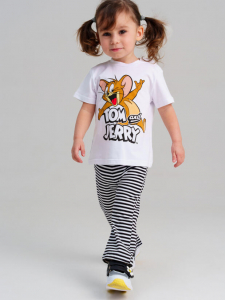Комплект для девочки: футболка, леггинсы