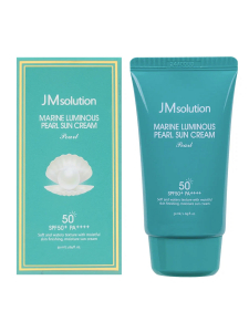 Jmsolution Увлажняющий солнцезащитный крем с жемчугом / Marine Luminous Pearl Sun Cream Pearl SPF50+/PA++++, 50 мл