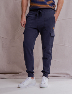 WHITE LABEL FRENCH TERRY CARGO JOGGERS