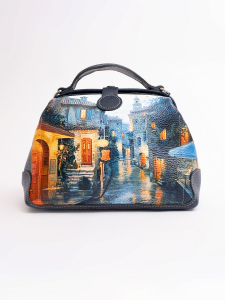 сумка саквояж REBEKA print