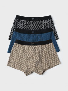 Трусы-боксеры, 3 шт. в комплекте