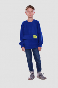 Брейн - толстовка василек