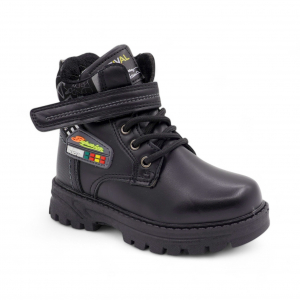 Ботинки на меху 1831-2-1 черн