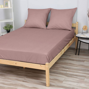 Простыня на резинке Творец снов Пыльная роза сатин