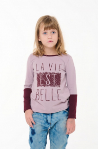 лонгслив для девочки Д 02/1-28 -50%