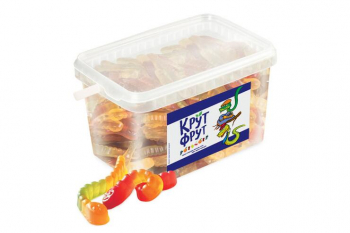 «KrutFrut», мармелад жевательный в виде забавных змеек, 1,3 кг