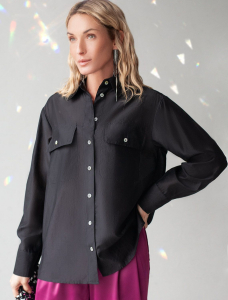 Блузка из полупрозрачного лиоцелла