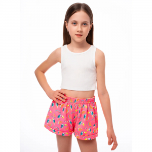 Комплект топ лапша, шорты футер 2х нитка петля 7040900102