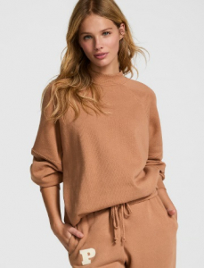 Campus Fleece™ Mock-Neck Sweatshirt