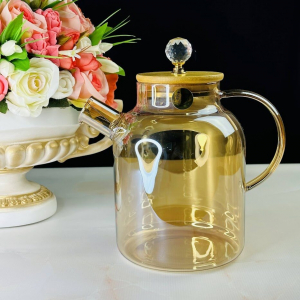 589-036 Заварочный чайник 1,8л.  в под.уп.(х12)Стекло