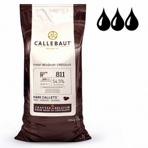 Шоколад Callebaut Темный 54% (мешок 10 кг) (811NV-595)