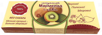 Натуральный мармелад Киви 140г (15шт/кор)
