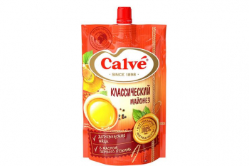 «Calve», майонез «Классический» 50%, 400 г