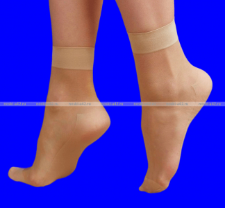 Casandhud носки капрон женские бежевые с пяткой