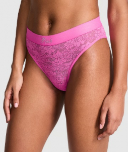 Bling Lacie Logo Brazilian Panty