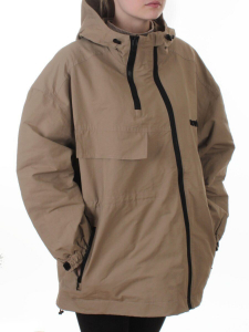 3103 BEIGE Куртка демисезонная женская (100 гр. холлофайбер)