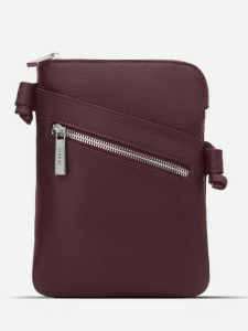 Женская кожаная сумка Richet 2918LN 806 Бордовый