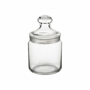 Банка для продуктов КЛУБ 0.75л с крышкой