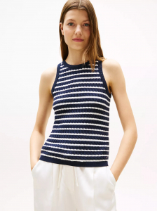 Cable Knit Sweater Tank