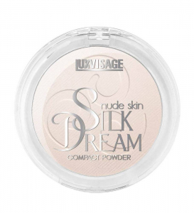 Пудра компактная Silk Dream LUXVISAGE бежевый 1 натуральный матовый финиш