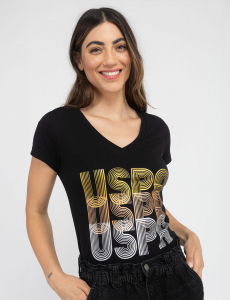 TRIPLE USPA V-NECK T-SHIRT