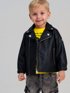 Куртка из экокожи для мальчика